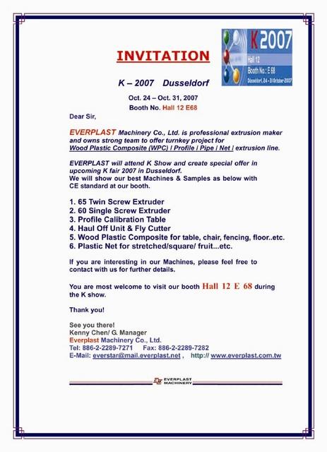 Invitation for K 2007-1