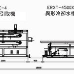 EMS-85 PVC Profile Extrusion Machine Line-tw